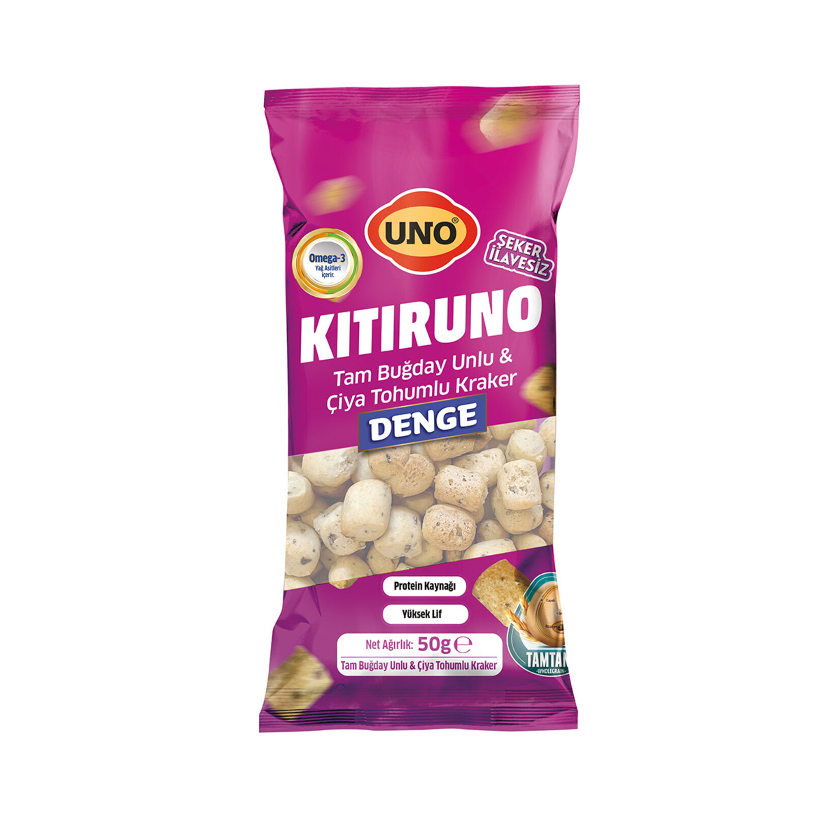 Uno Kıtıruno Denge Tam Buğdaylı Çiya Tohumlu