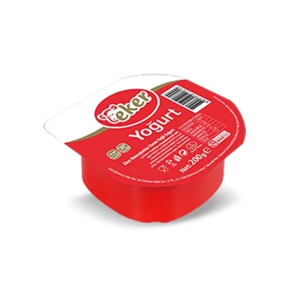 Eker Homojenize Tam Yağlı Yoğurt 200 g