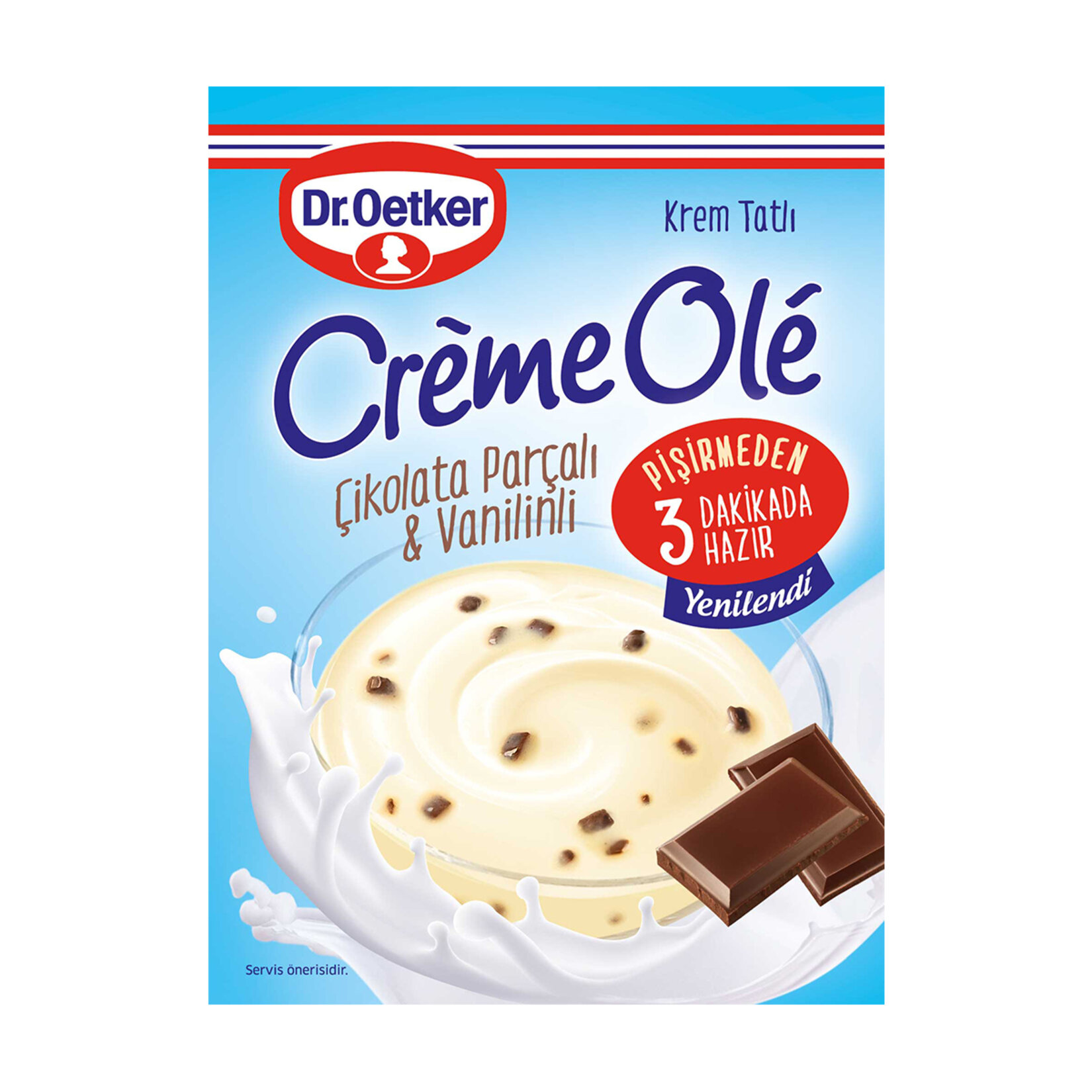Dr. Oetker Çikolata Parçalı Vanilinli Creme Ole