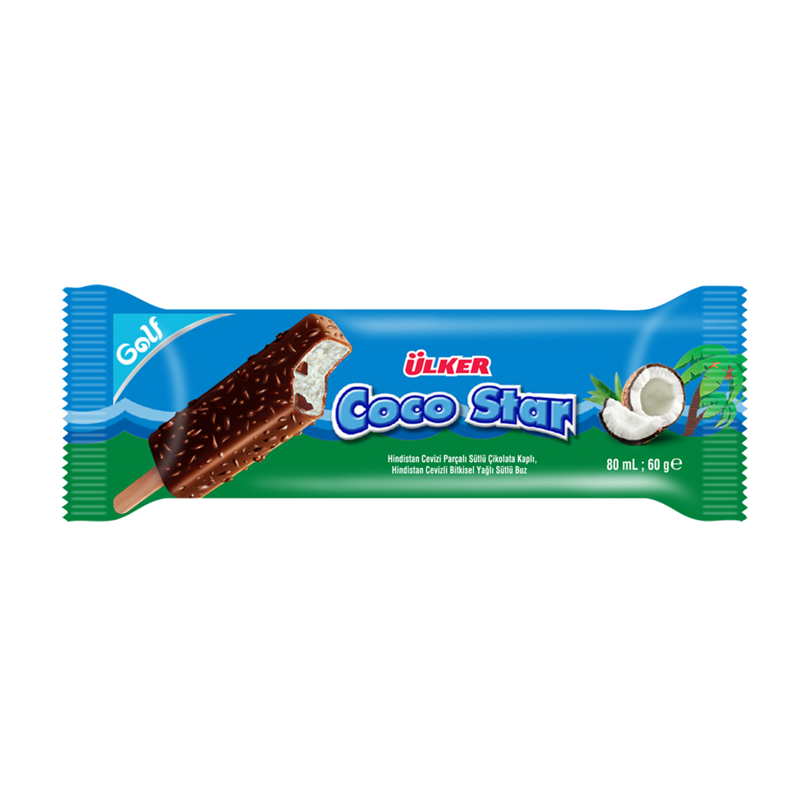 Golf Ülker Cocostar 80 ml