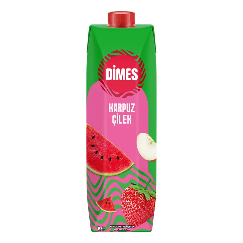 Dimes Karpuz & Çilek 1 L