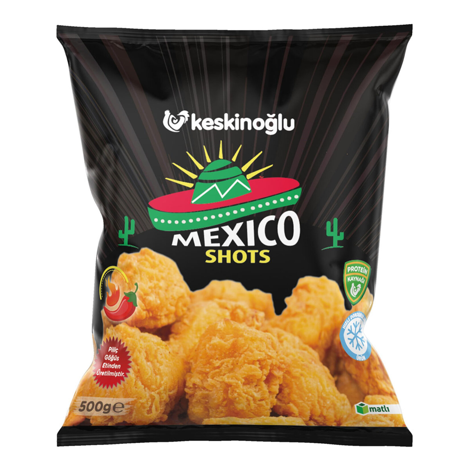 Keskinoğlu Dondurulmuş Piliç Mexico Shots