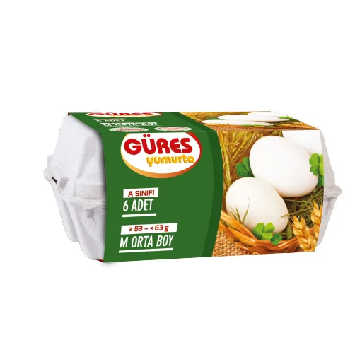 Güres Medium Tavuk Yumurtası 15'li