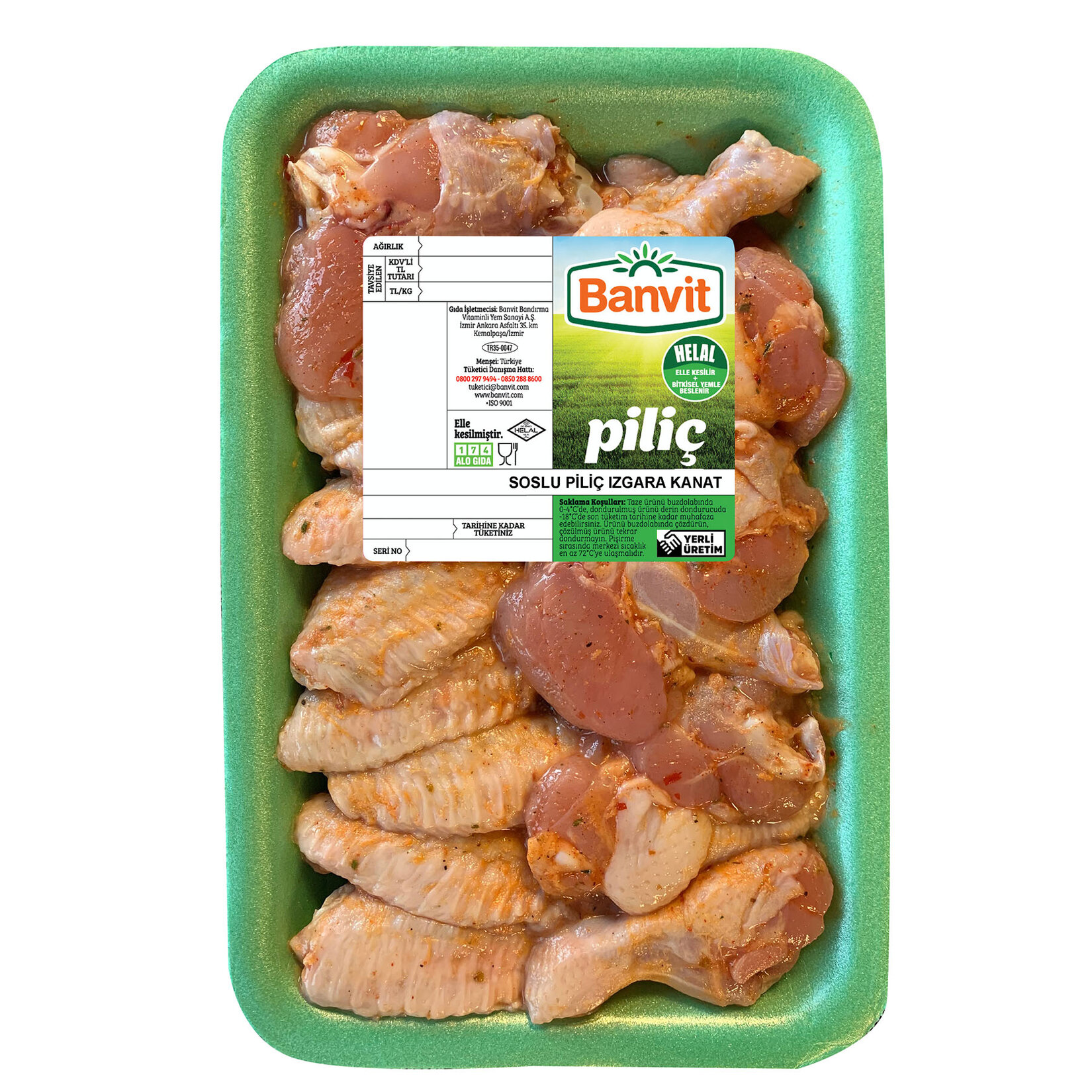 Banvit Soslu Piliç Izgara Kanat
