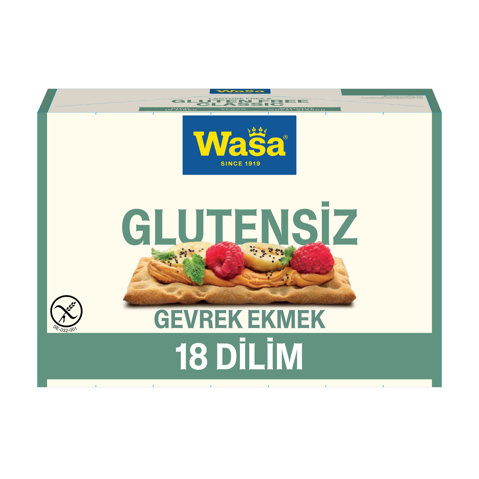 Wasa Glutensiz Gevrek Ekmek (Crispbread Gluten Free)
