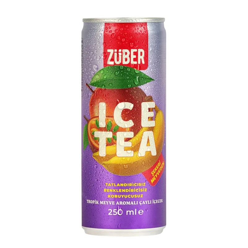 Züber Tropik Meyveli Çaylı İçecek 250 ml