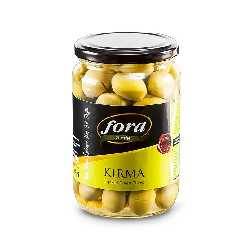 Fora Kırma Yeşil Zeytin 141-160 Adet/Kg 400 g