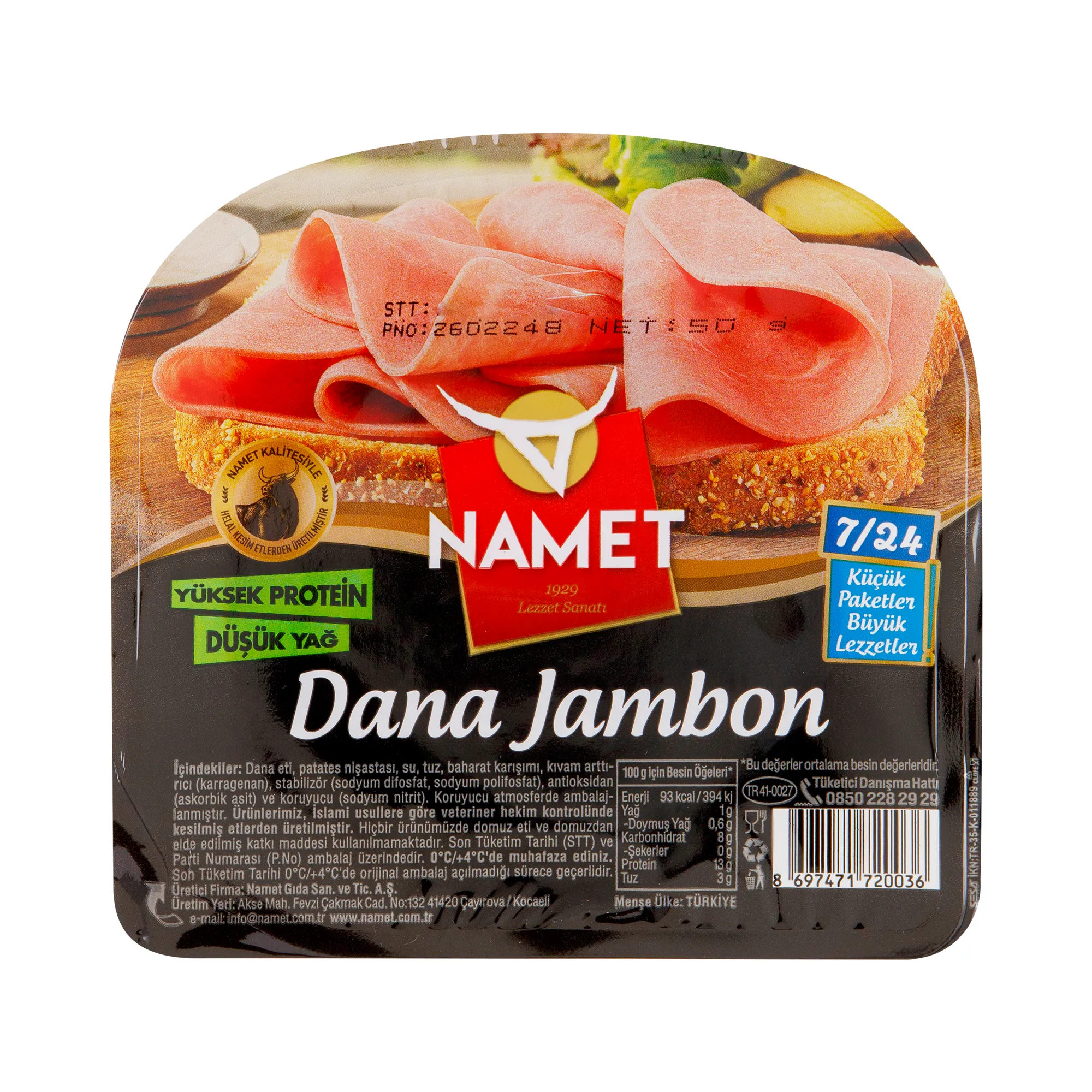 Namet Dana Jambon 7/24