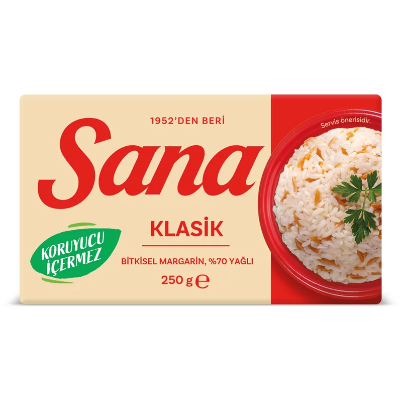 Sana Paket Margarin Klasik 250 g