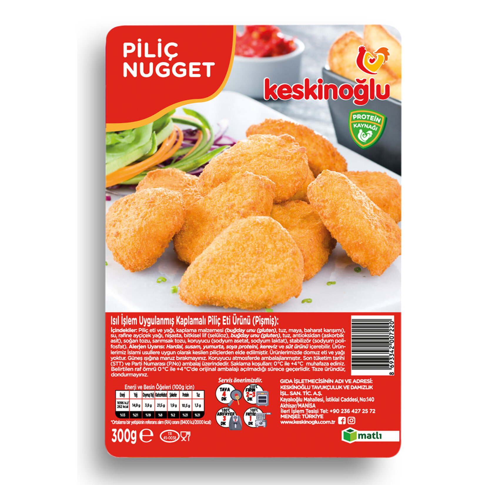 Keskinoğlu Piliç Nugget
