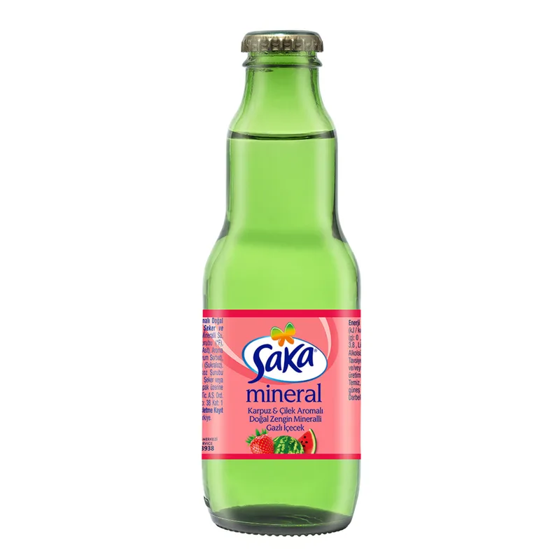 Saka Maden Suyu Çilek Karpuz B+ 200 ml