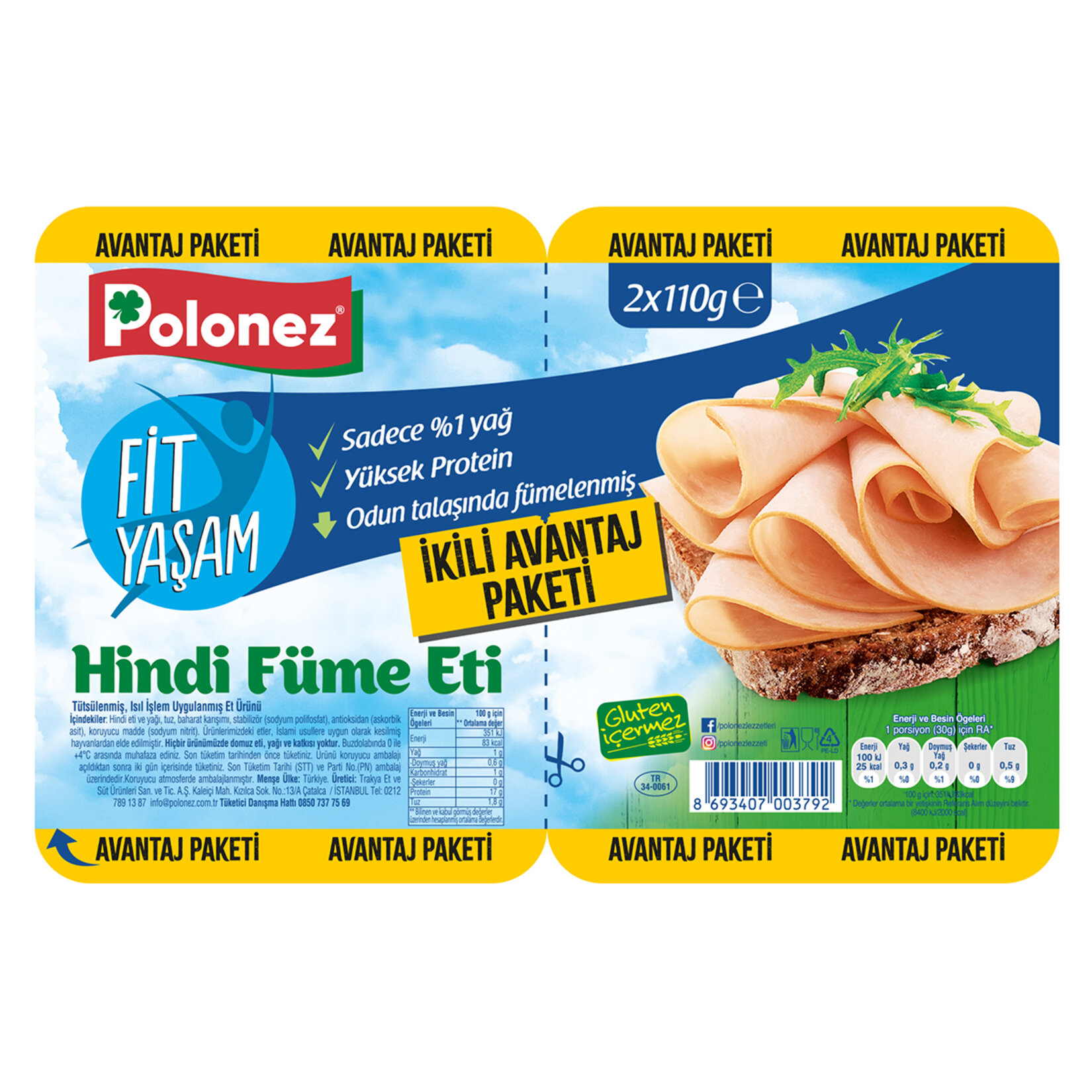 Polonez Hindi Füme İkili