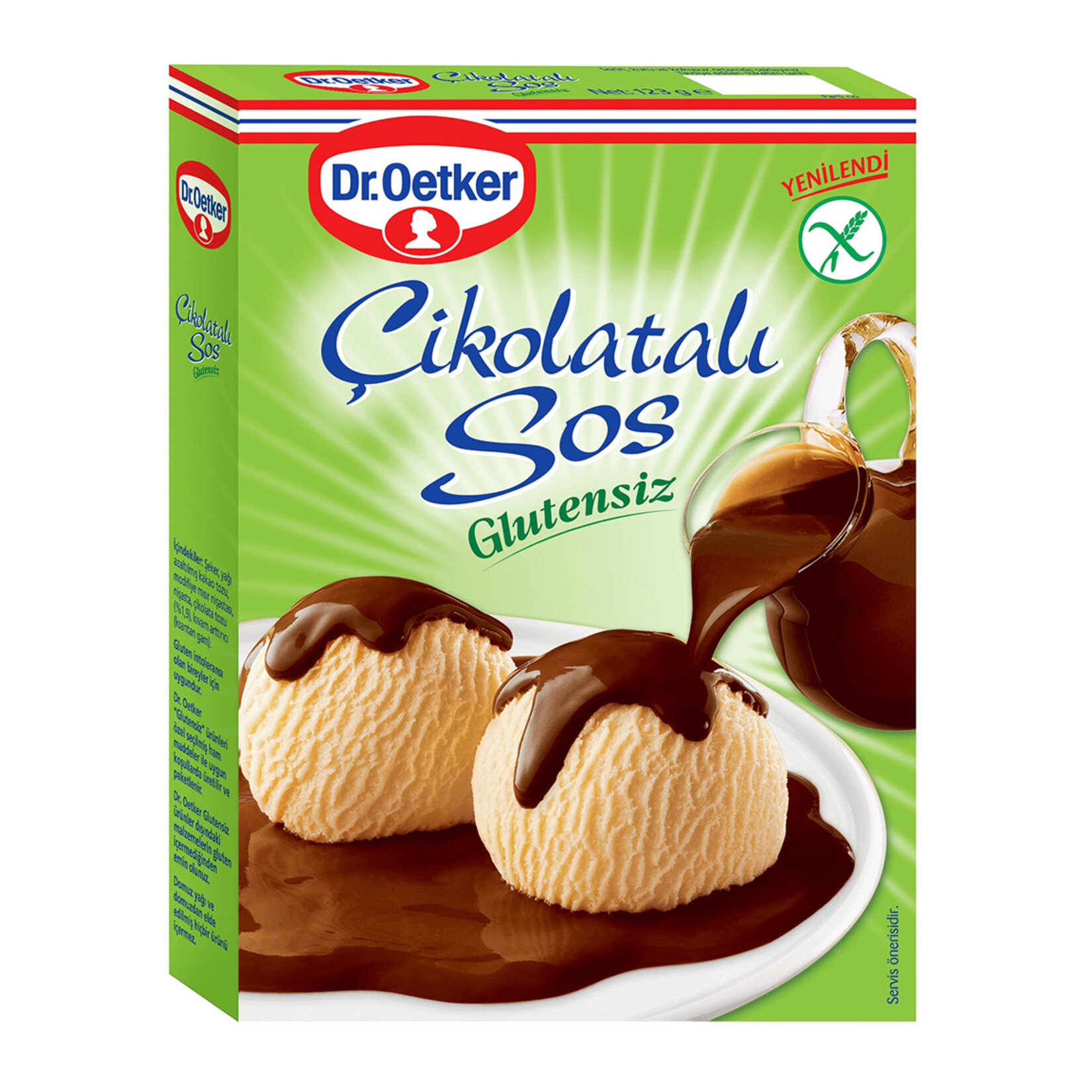 Dr. Oetker Glutensiz Çikolatalı Sos