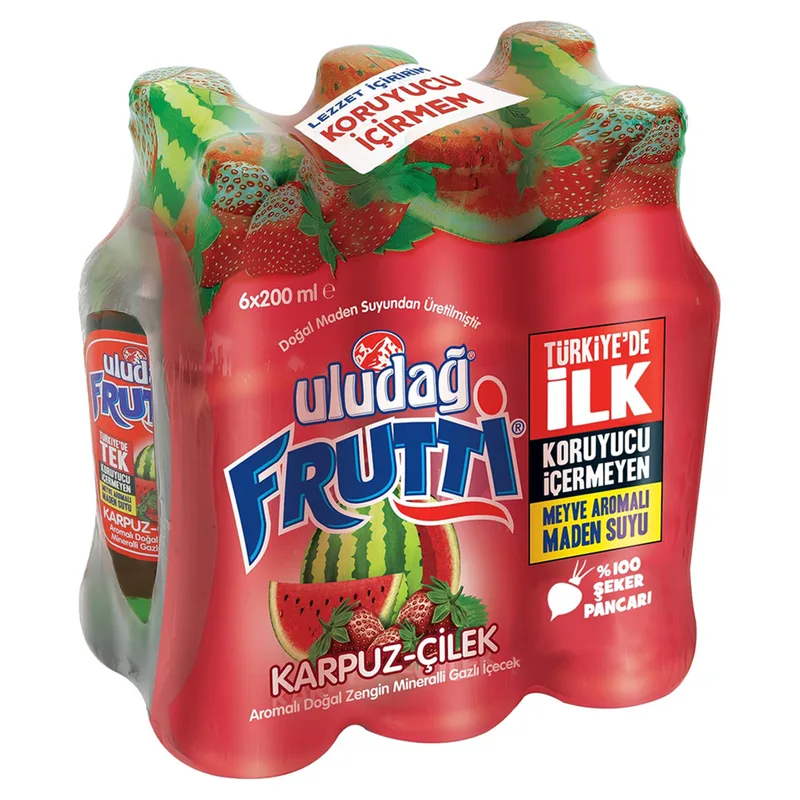 Frutti Karpuz & Çilek 6x200 ml