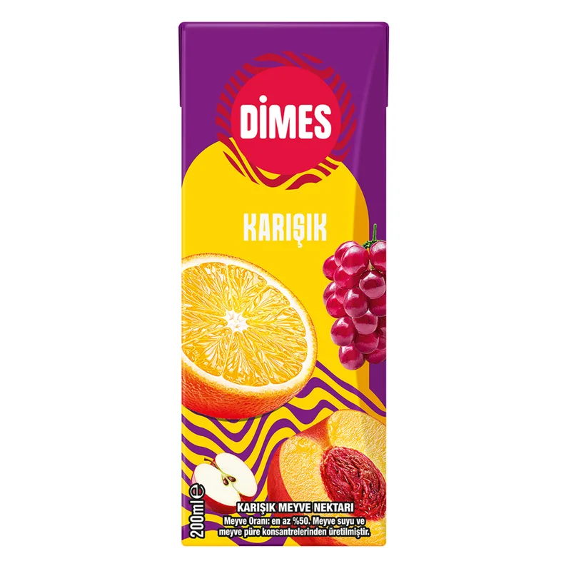 Dimes Karışık Meyve 200 ml