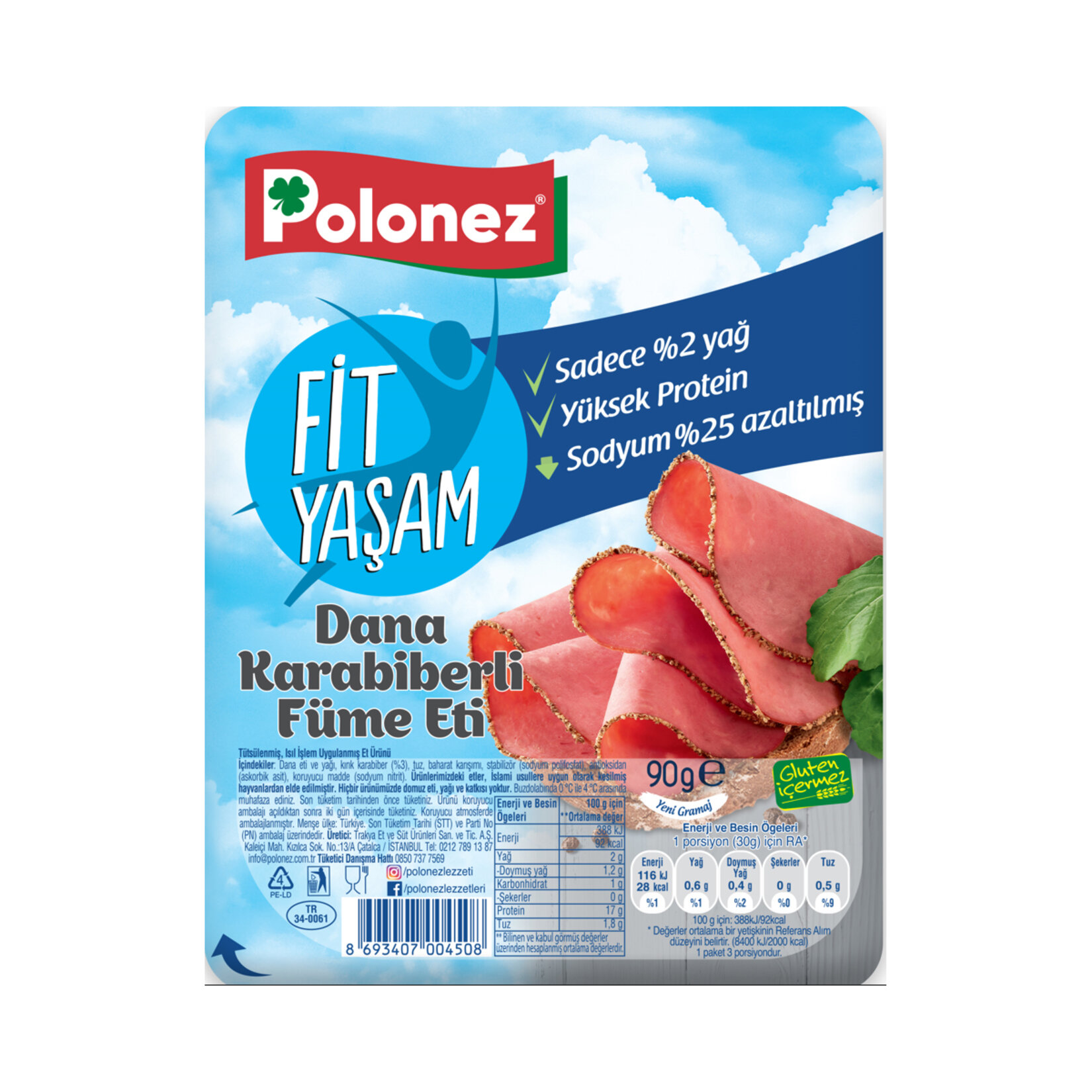 Polonez Füme Et Karabiberli