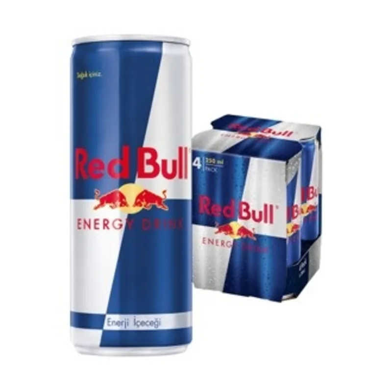 Red Bull Enerji İçeceği 4x250 ml Paket
