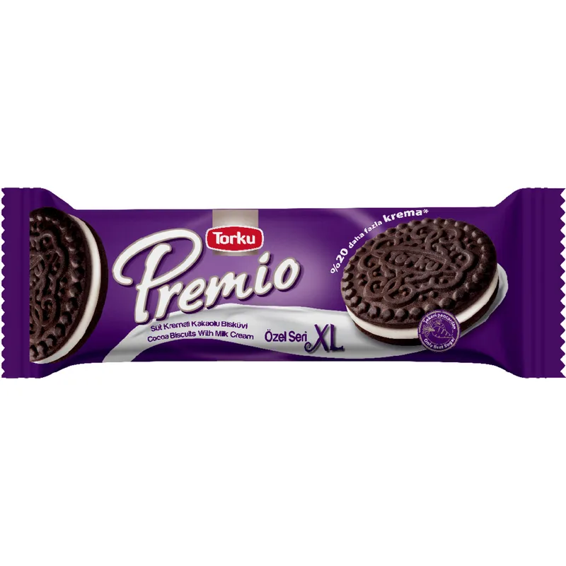 Torku Premio XL Özel Süt Kremalı Bisküvi 176 g