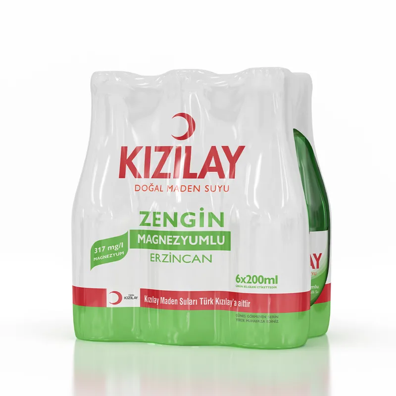 Kızılay Maden Suyu Erzincan 6x200 ml