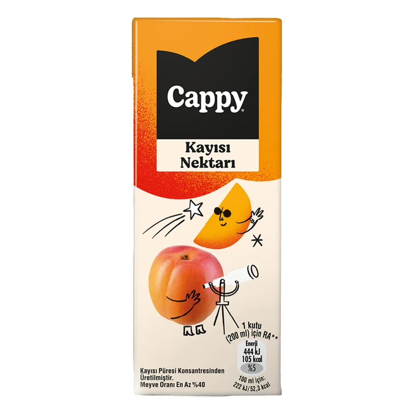 Cappy Kayısı 200 ml