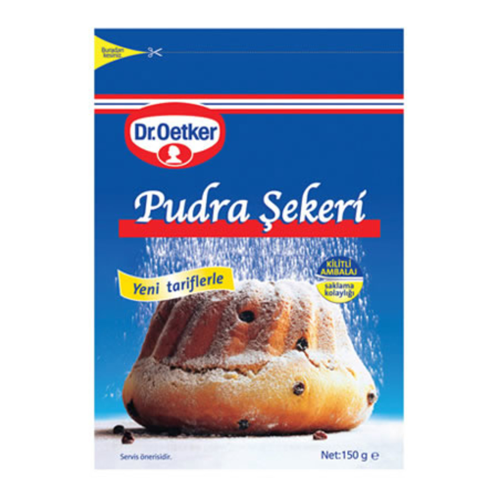 Dr. Oetker Pudra Şekeri Kilitli Ambalaj