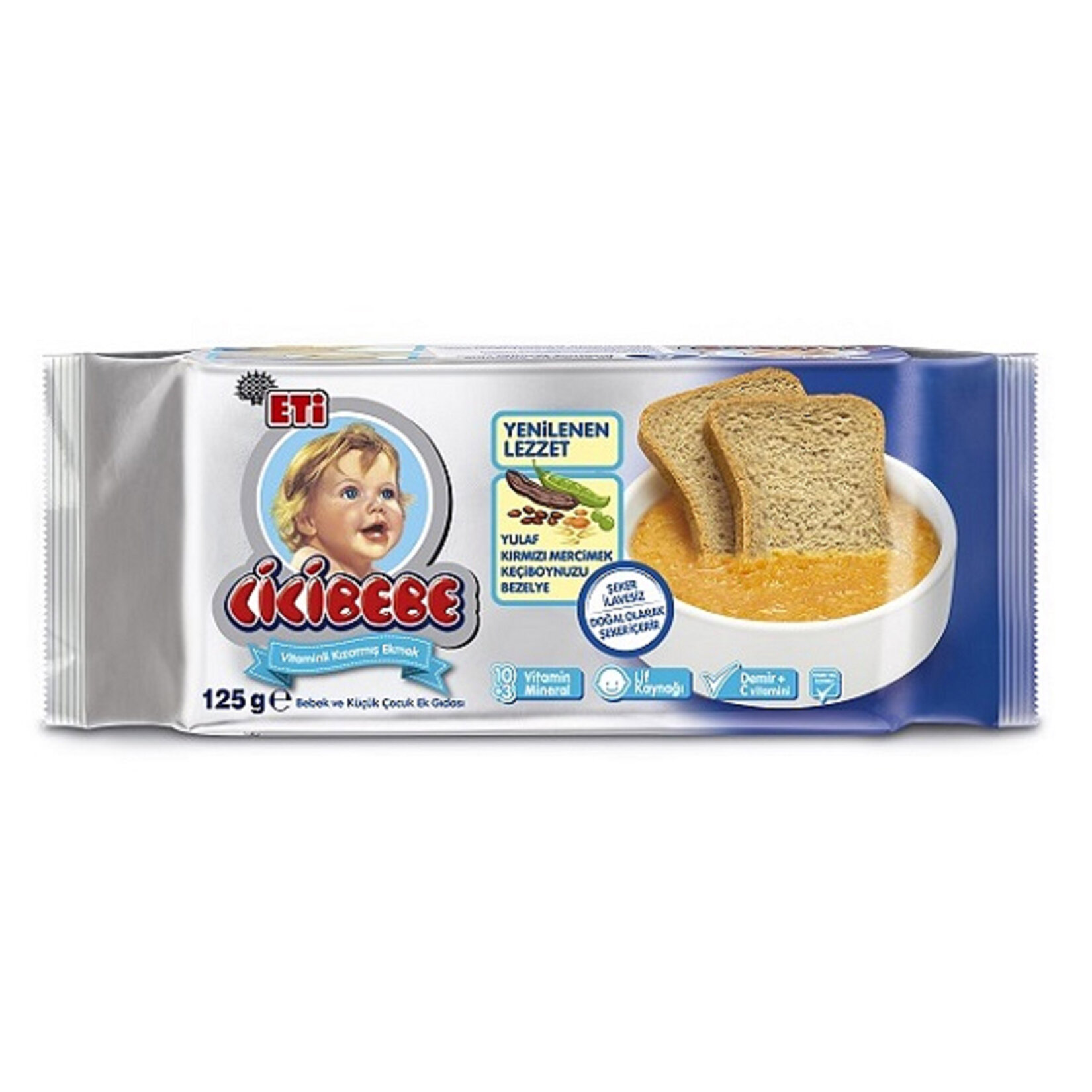 Eti Cicibebe Şekersiz Ekmek