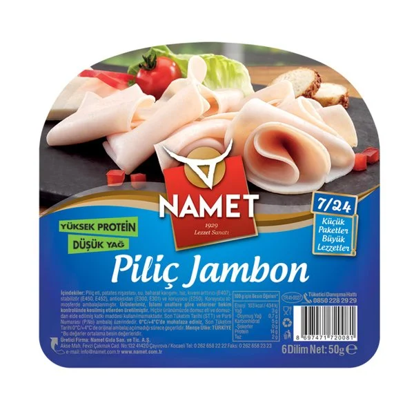 Namet Piliç Jambon 7/24