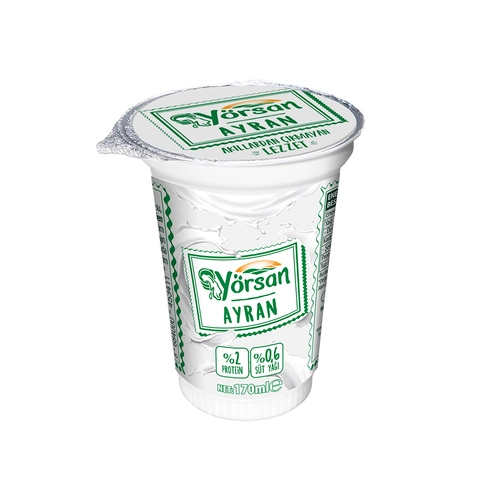 Yörsan Yarım Yağlı Ayran 170 ml (%0.6 Yağlı)