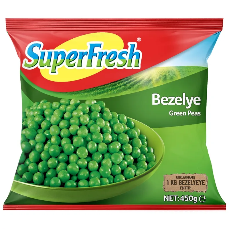 SuperFresh İç Bezelye 450 g