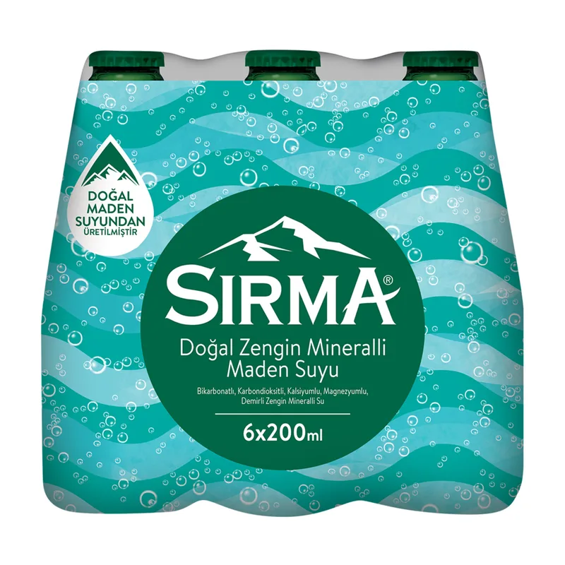 Sırma Maden Suyu 6x200 ml