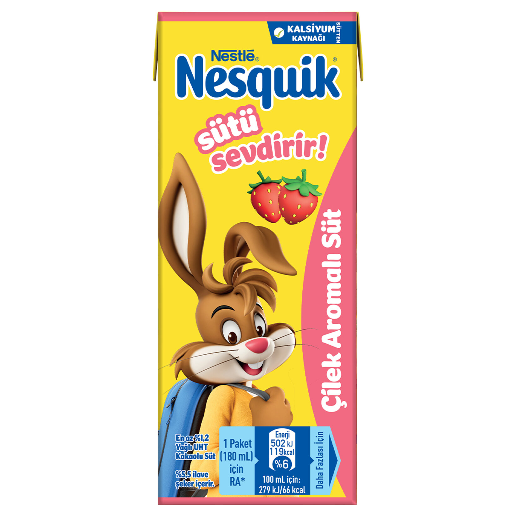 Nesquik Çilek Aromalı Süt