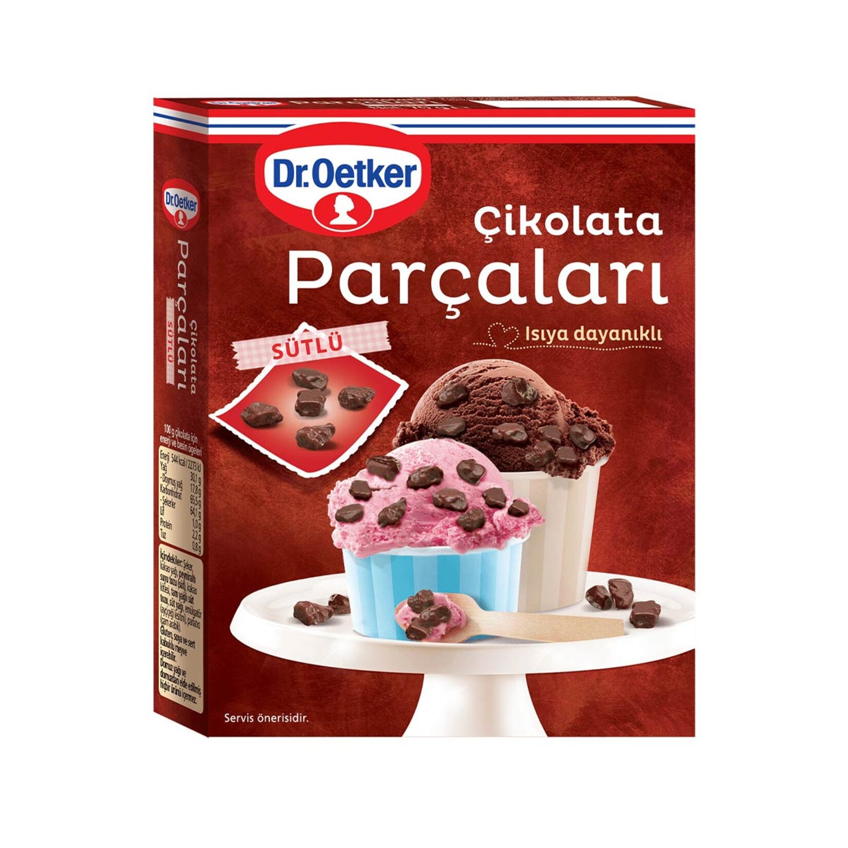 Dr. Oetker Sütlü Çikolata Parçaları
