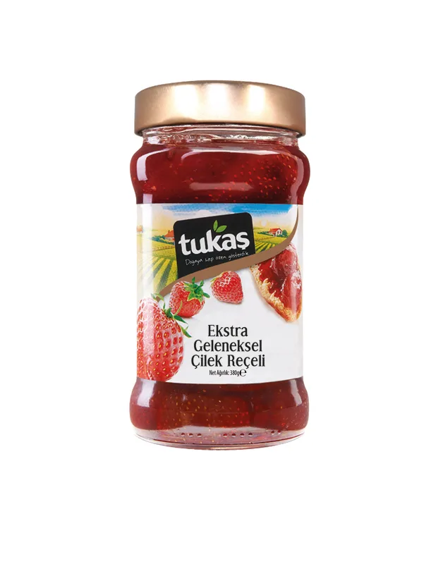 Tukaş Çilek Reçeli 380 g