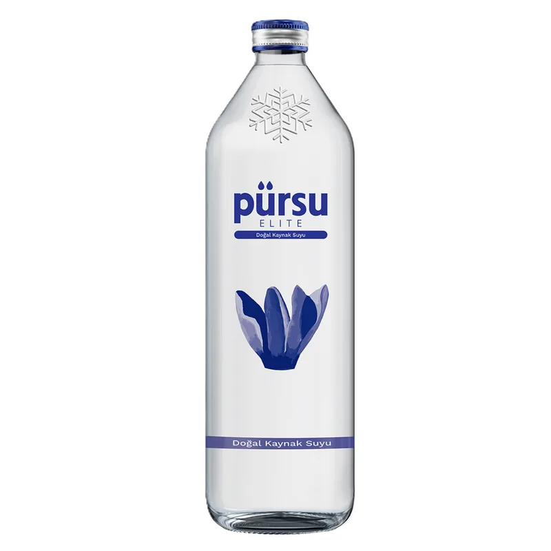 Pürsu Elite Su 750 ml Cam Şişe
