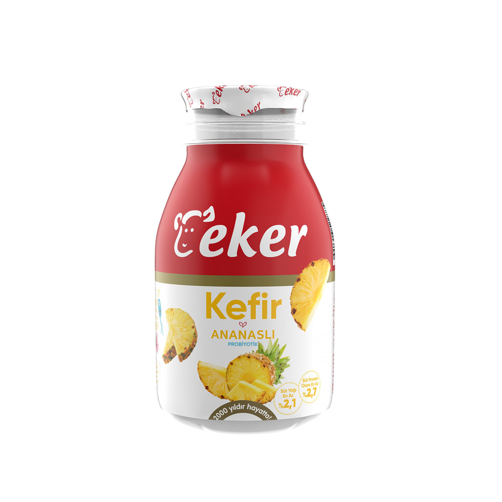 Eker Ananaslı Kefir 200 ml