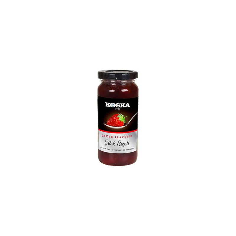 Koska Şeker İlavesiz Çilek Reçeli 290 g