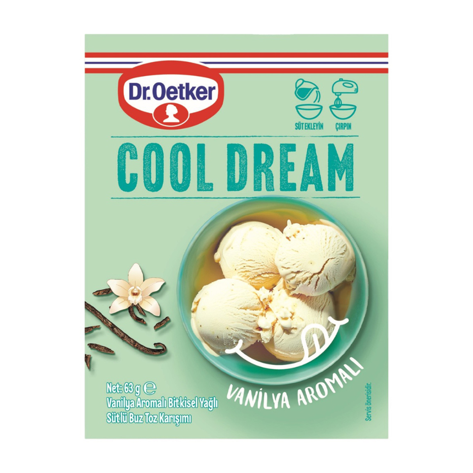 Dr. Oetker Cool Dream Vanilya Aromalı