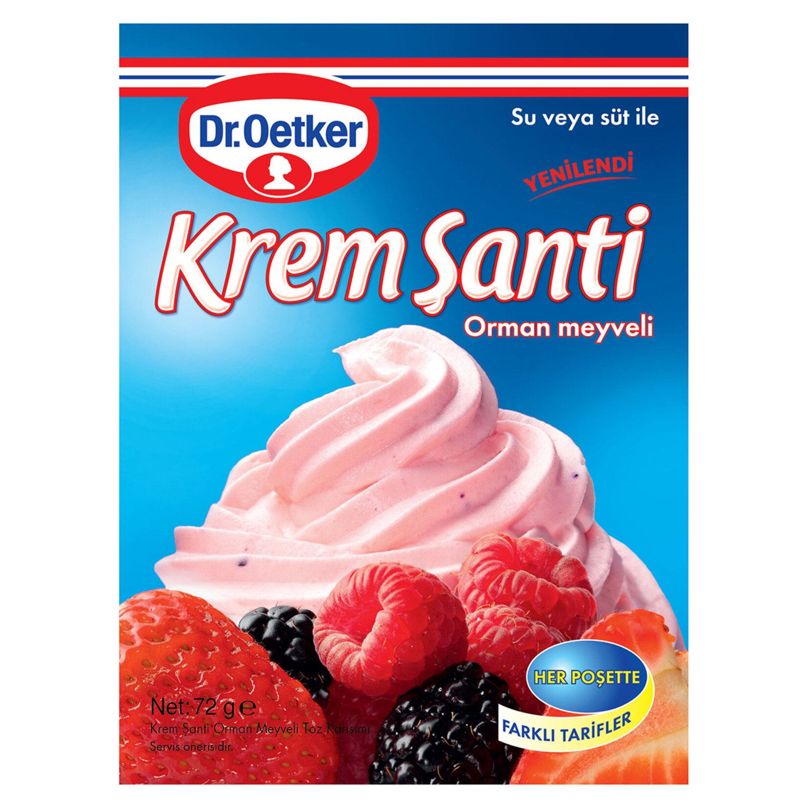 Dr. Oetker Orman Meyveli Krem Şanti