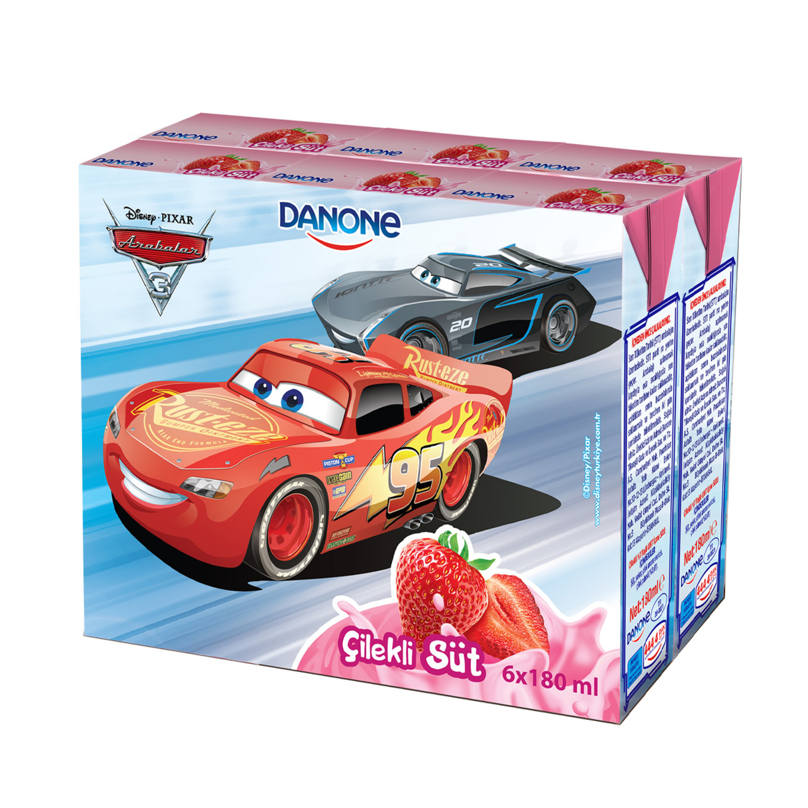 Danone Disney Çilekli Süt 6x180 ml