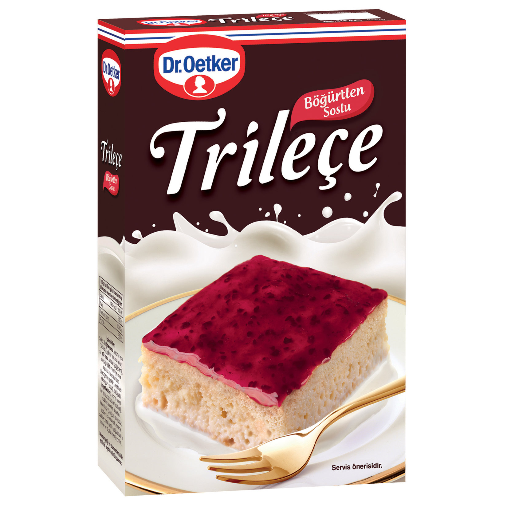 Dr. Oetker Trileçe-Böğürtlen Soslu