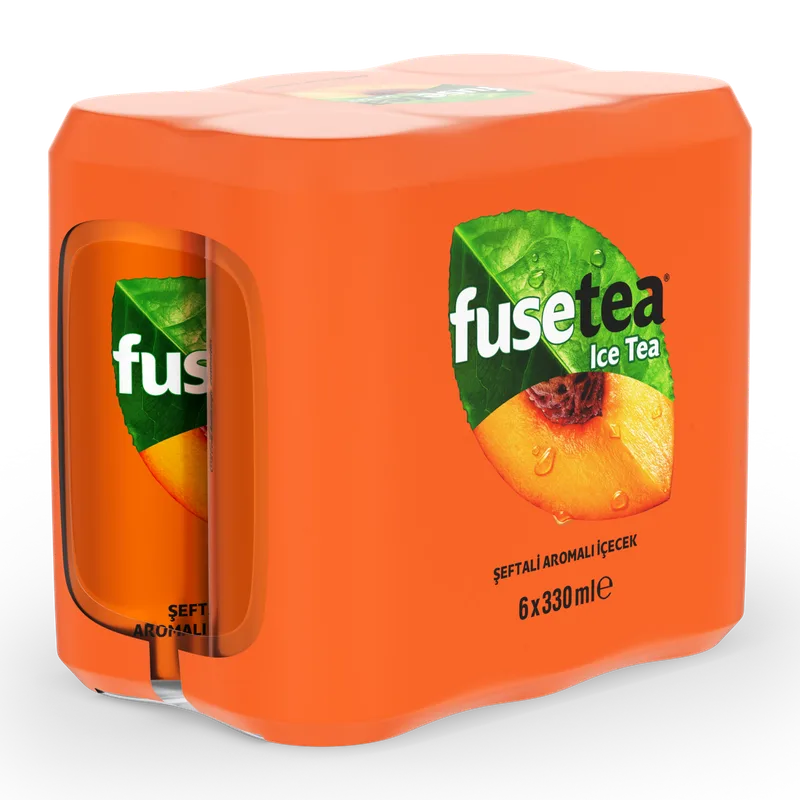Fuse Tea Şeftali 6x330 ml Kutu