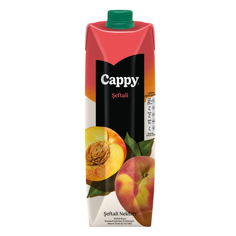 Cappy Şeftali Nektarı 1 L