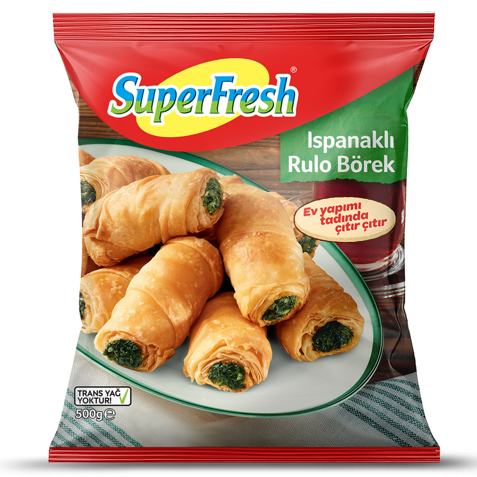 SuperFresh Ispanaklı Rulo Börek