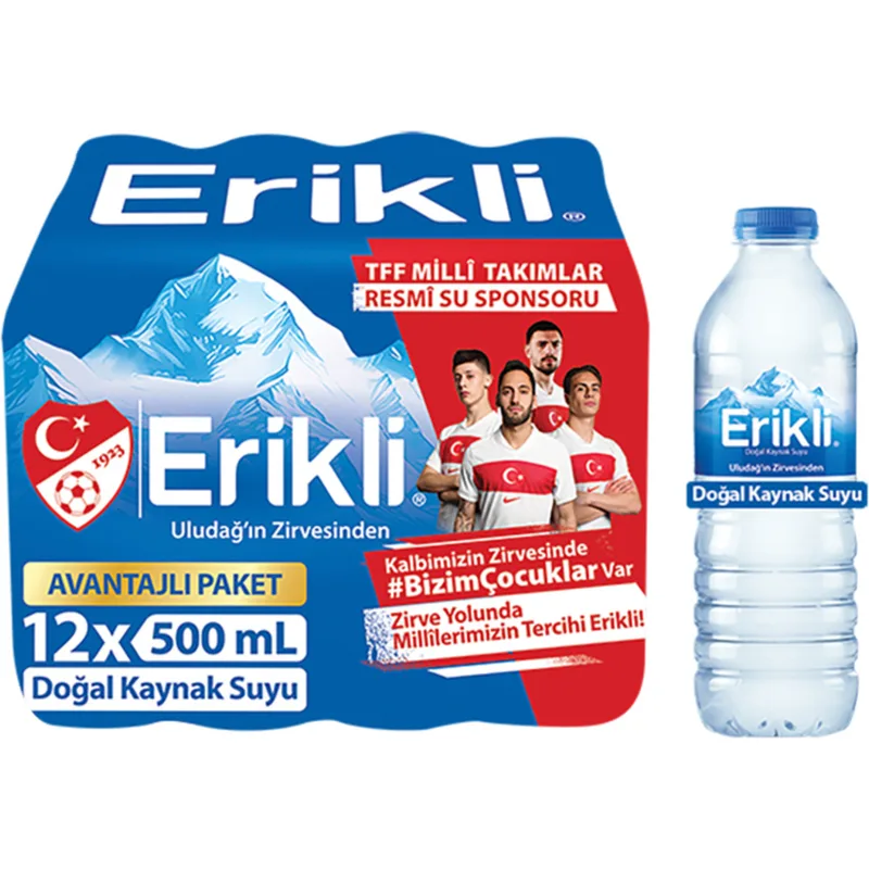 Erikli Su 0,5 L 12'li Paket