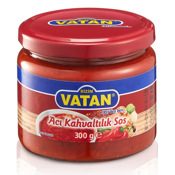 Bizim Vatan Acılı Kahvaltılık Sos 300 g