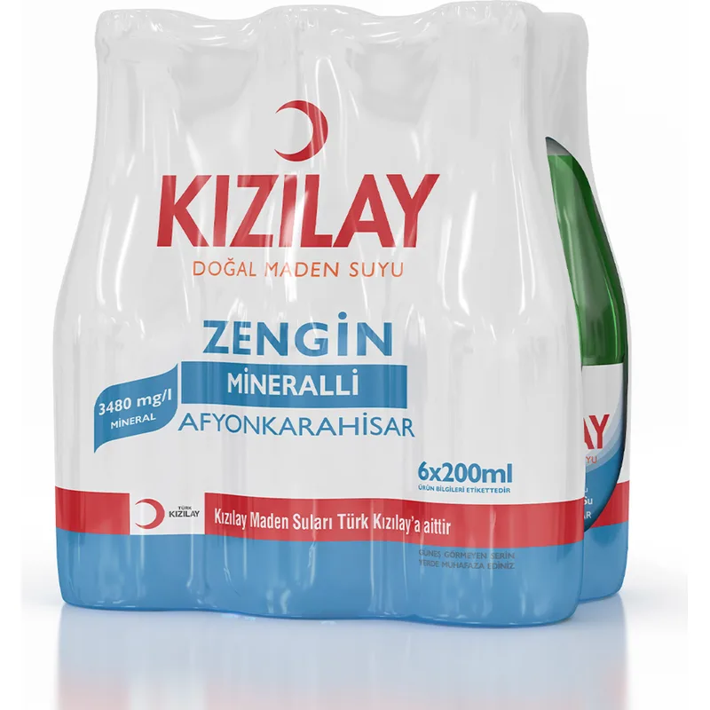 Kızılay Maden Suyu Sade 6x200 ml