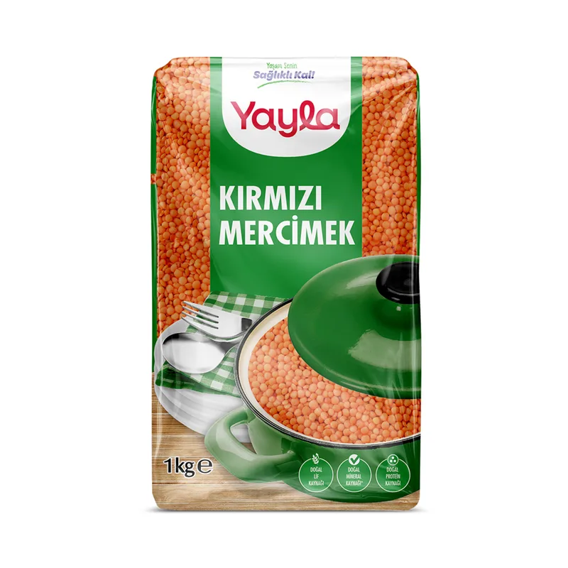 Yayla Kırmızı Mercimek 1 kg