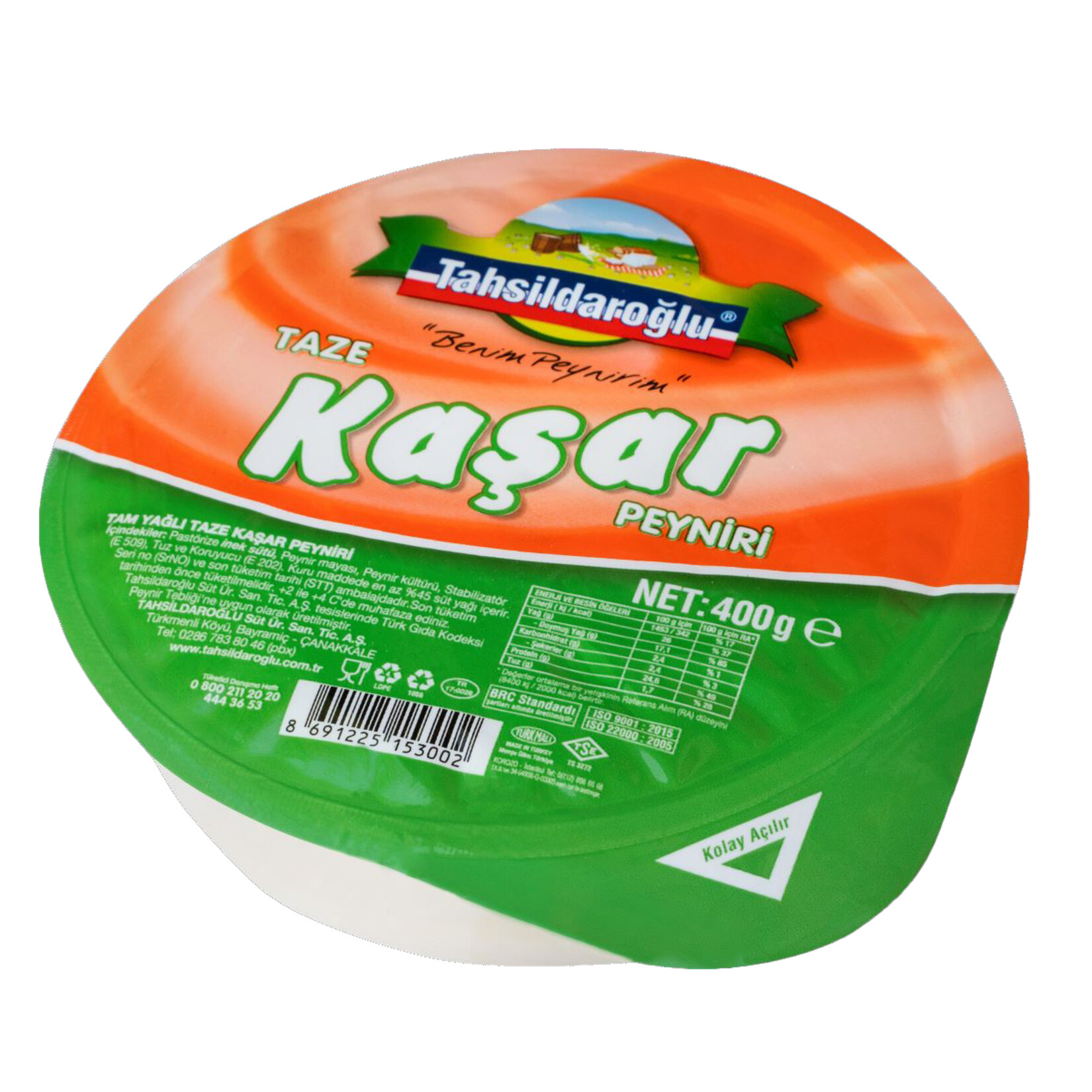 Tahsildaroğlu Taze Kaşar Peyniri