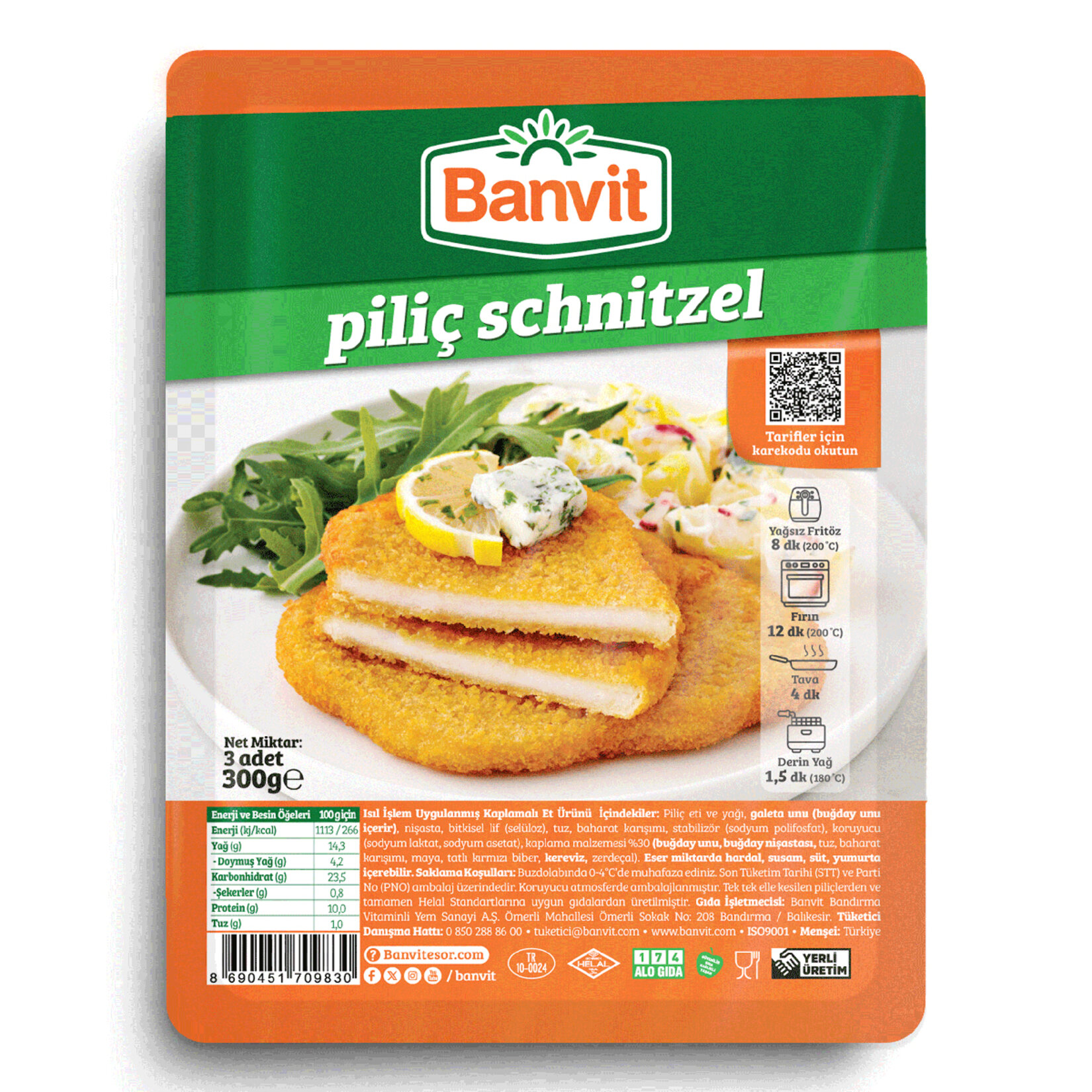 Banvit Piliç Schnitzel