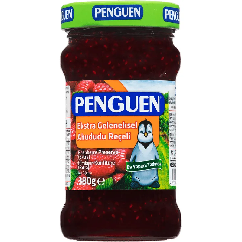 Penguen Ekstra Geleneksel Ahududu Reçeli 380 g